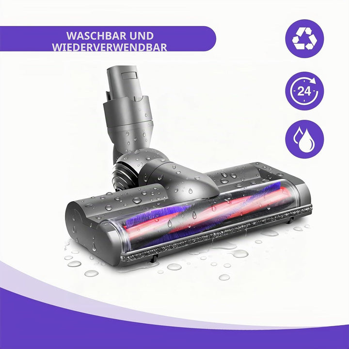 Bürste kompatibel für Dyson V6 DC58 DC59 DC62 DC72 DC74 SV04 SV06 SV09, Ersatzteile Bodendüse Zubehö