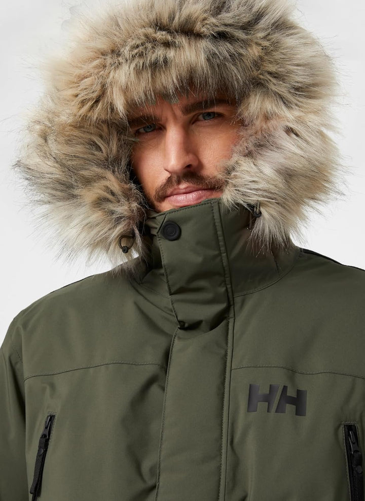 Helly Hansen Herren Reine Parka S Grün, S Grün