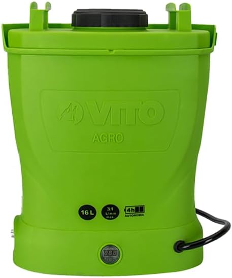VITO - Komplett-Set mit Düse und Düsen für ätzende Produkte, 16 l, 18 Stück