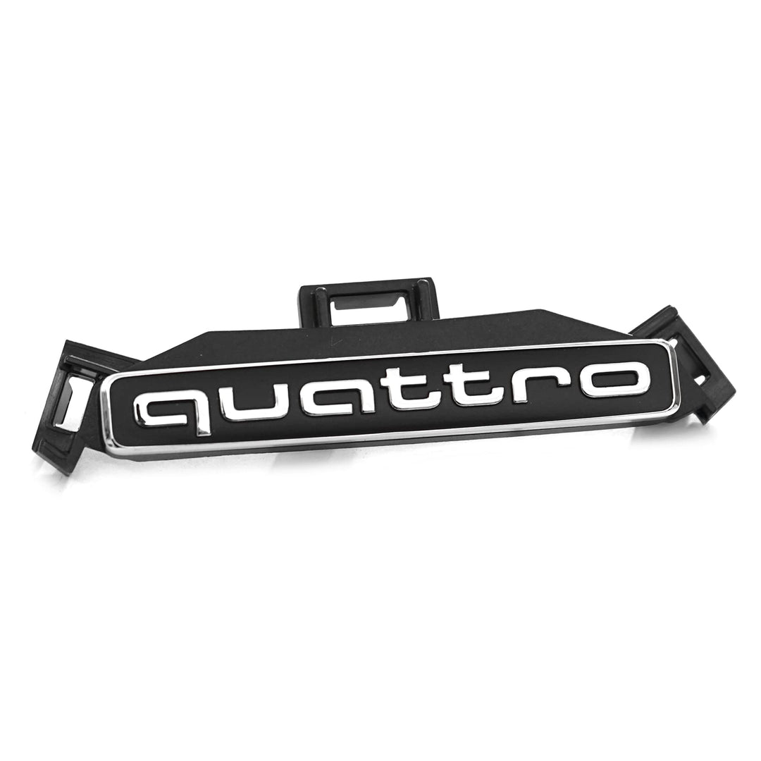Audi 83F8537369B9 Schriftzug Quattro Clip Kühlergrill Logo Emblem