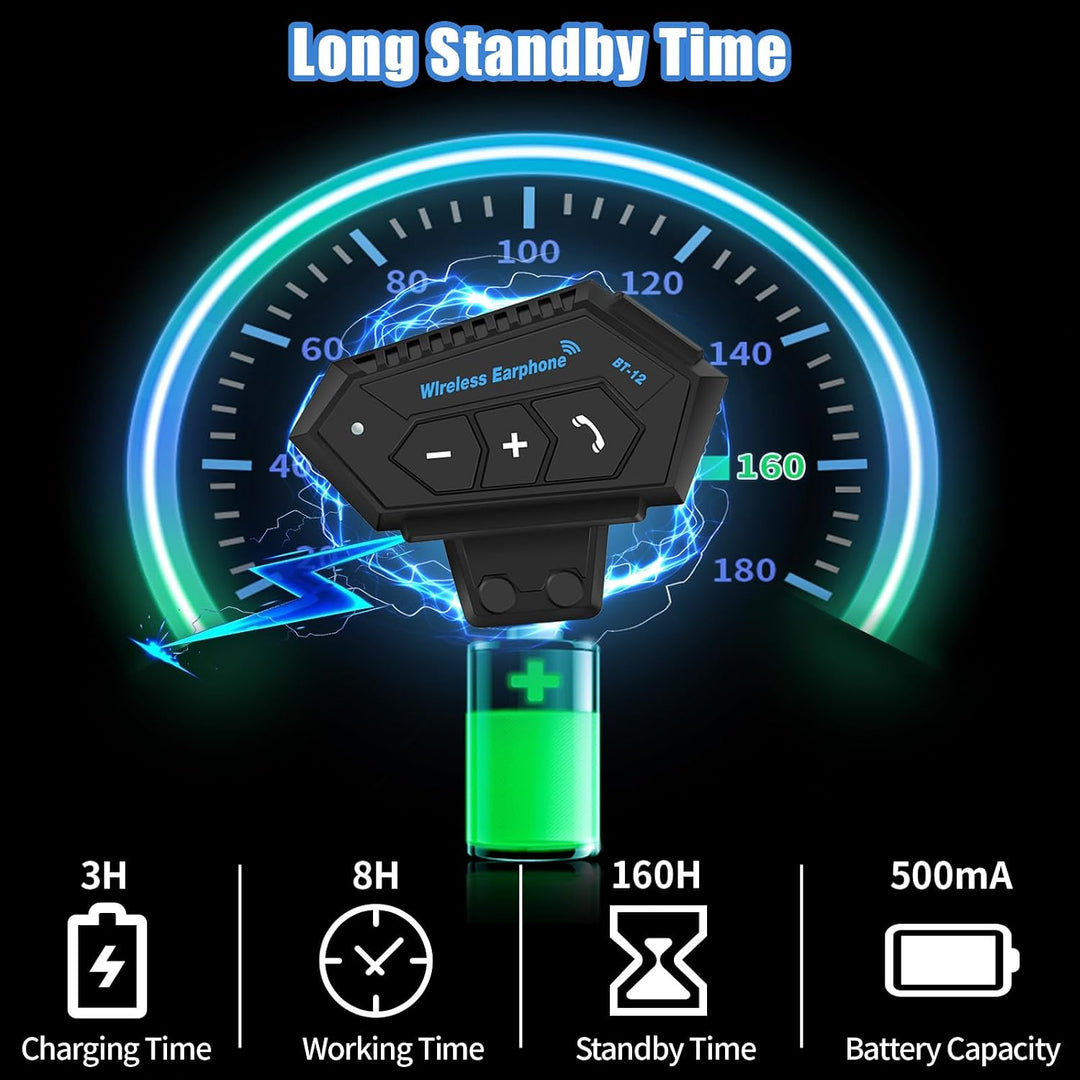 Motorradhelm Bluetooth 5.0 Headset