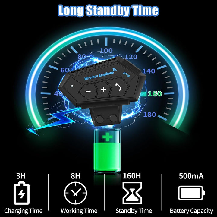 Motorradhelm Bluetooth 5.0 Headset