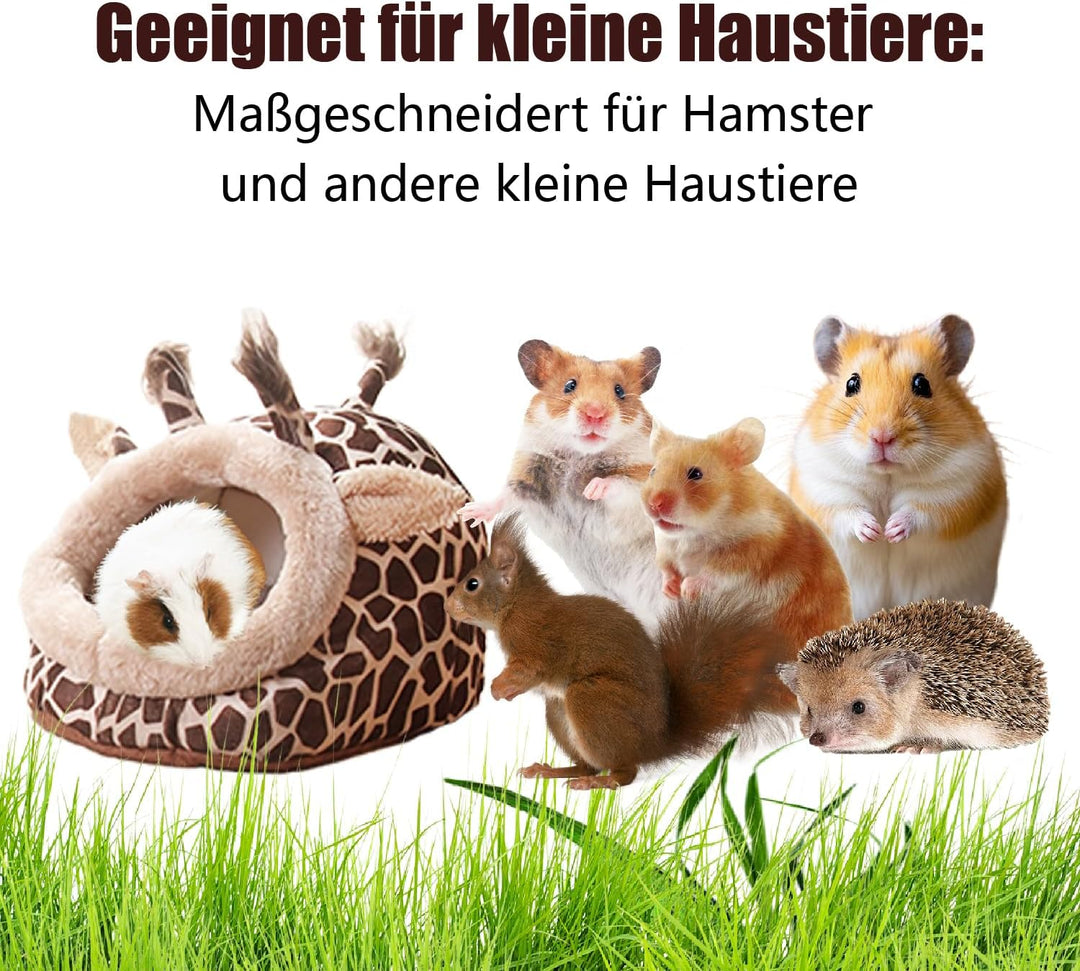 Haustierbett, Kleintierhaus Bett, 1 Weiche Kissen Schlafsack Nest, Ideal als meerschweinchen Bett, K