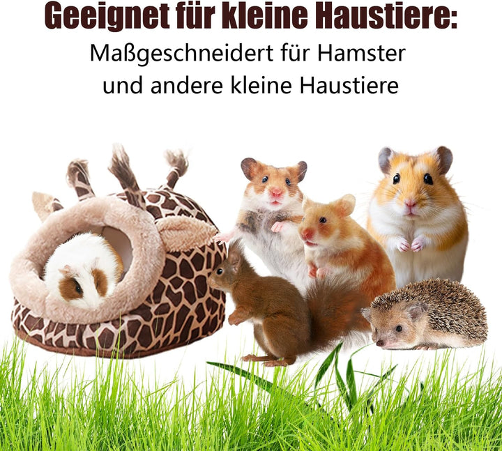 Haustierbett, Kleintierhaus Bett, 1 Weiche Kissen Schlafsack Nest, Ideal als meerschweinchen Bett, K
