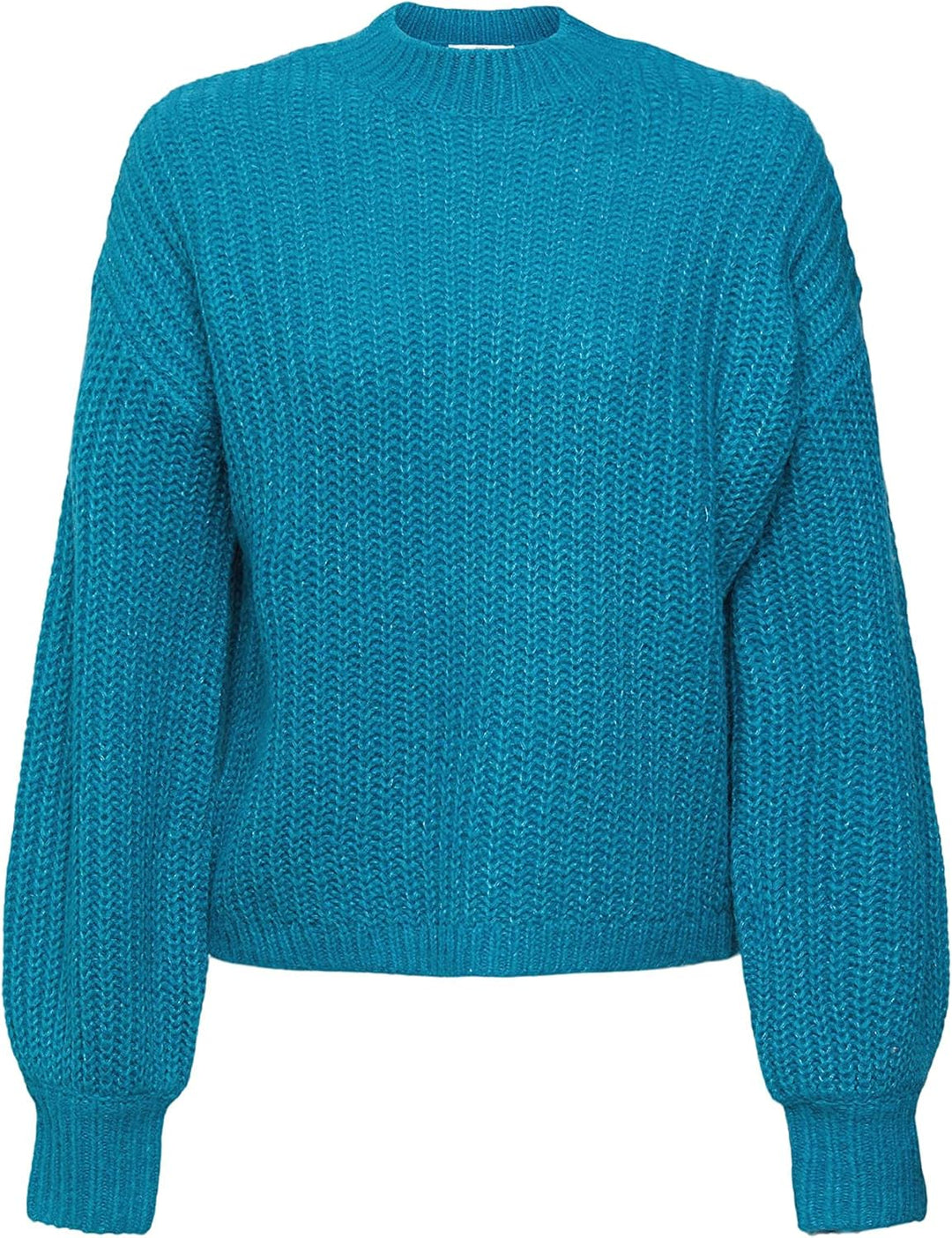 ESPRIT Damen Pullover M 455/Teal Blue, M 455/Teal Blue