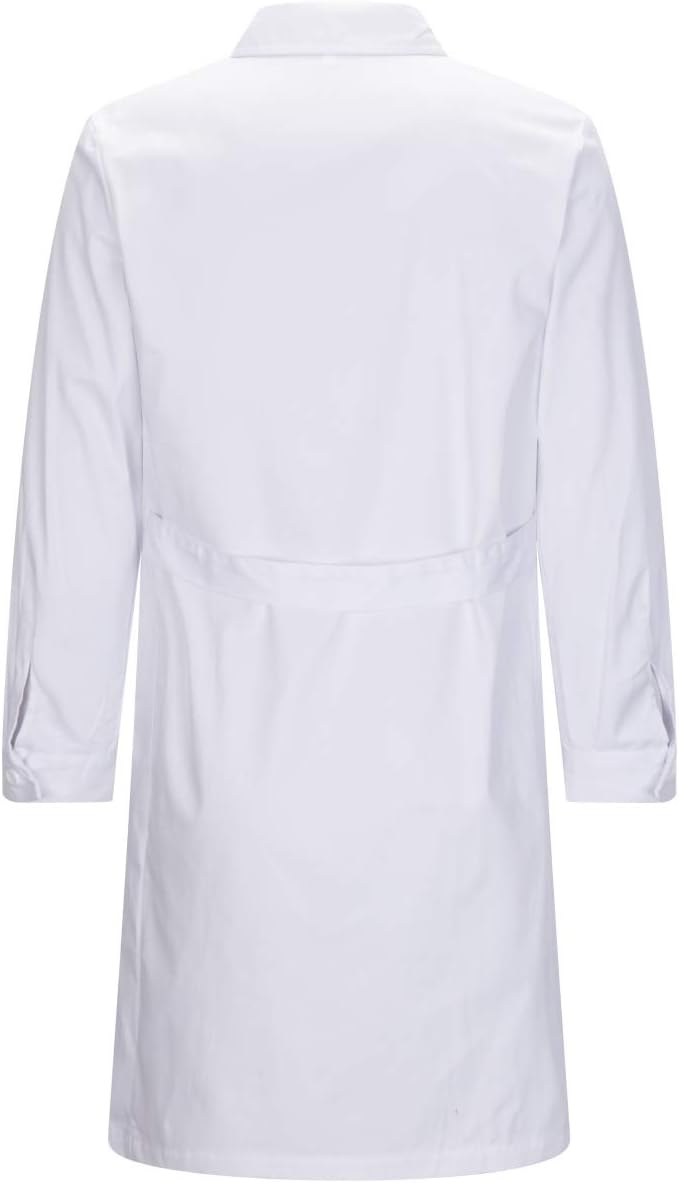 MISEMIYA Damen Laborkittel MG-8161 L Weiss, L Weiss