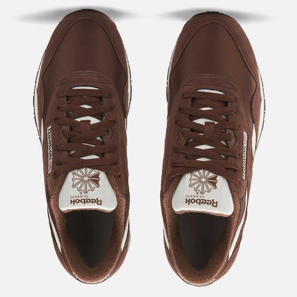 Reebok Herren Classic NylonSneaker 33 EU Campus Brown Campus Brown Chalk, 33 EU Campus Brown Campus