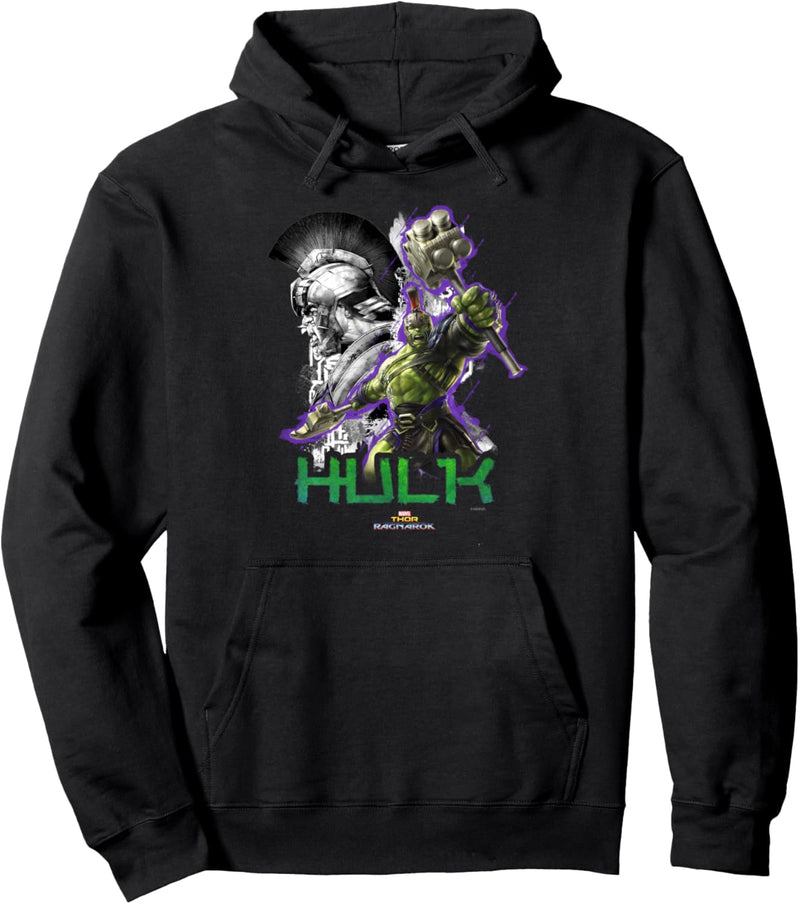 Marvel Thor Ragnarok Gladiator Hulk Profile Pounce Pullover Hoodie