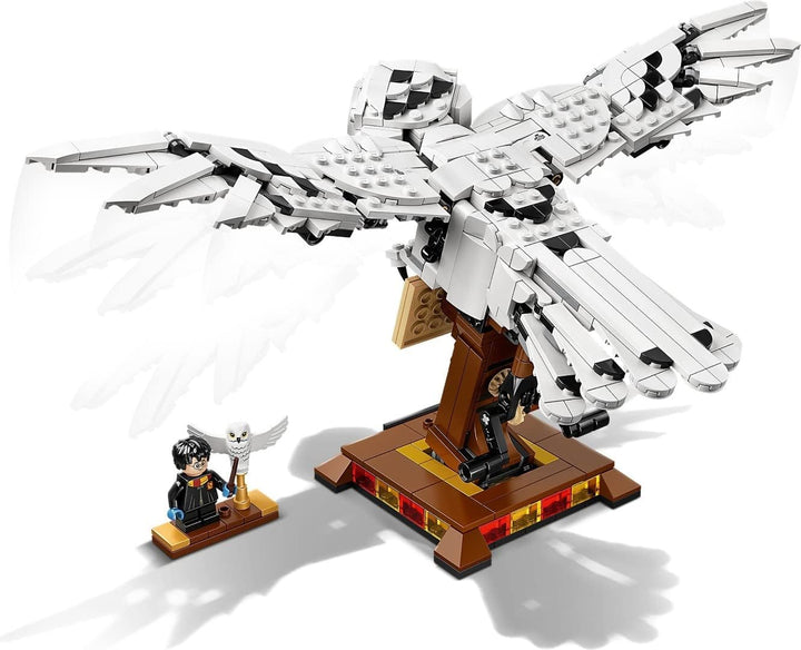 LEGO 75979 Harry Potter Hedwig, Bauspielzeug mit beweglichen Flügeln, Sammlermodell