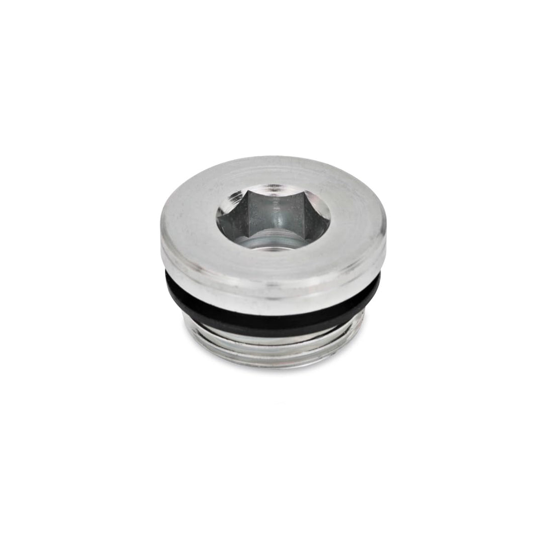 Ganter Normelemente GN 749-M16X1,5-A - Verschlussschrauben, Silber, Feingewinde d1: M16x1,5, 10 Stüc