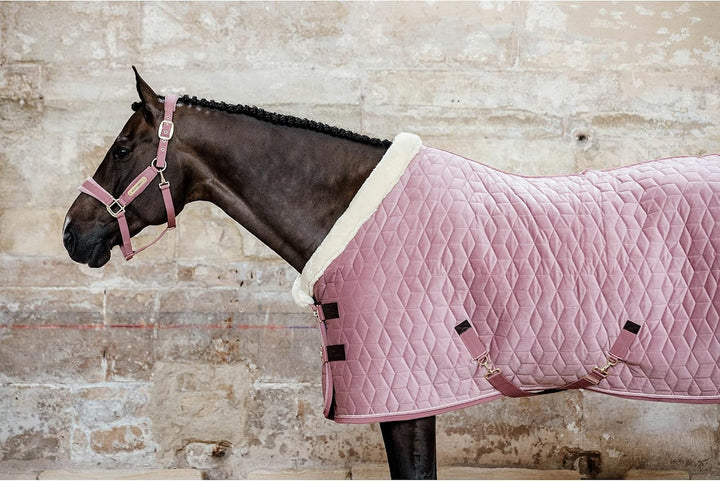 Kentucky Horsewear Show Rug Velvet Turnierdecke, Grösse:145, Farbe:Old Rose 145 alt rosa, 145 alt ro