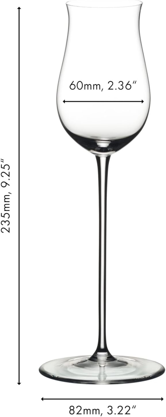 RIEDEL Veritas Spirits Glas, 2 Stück, transparent Spirituosen, Spirituosen