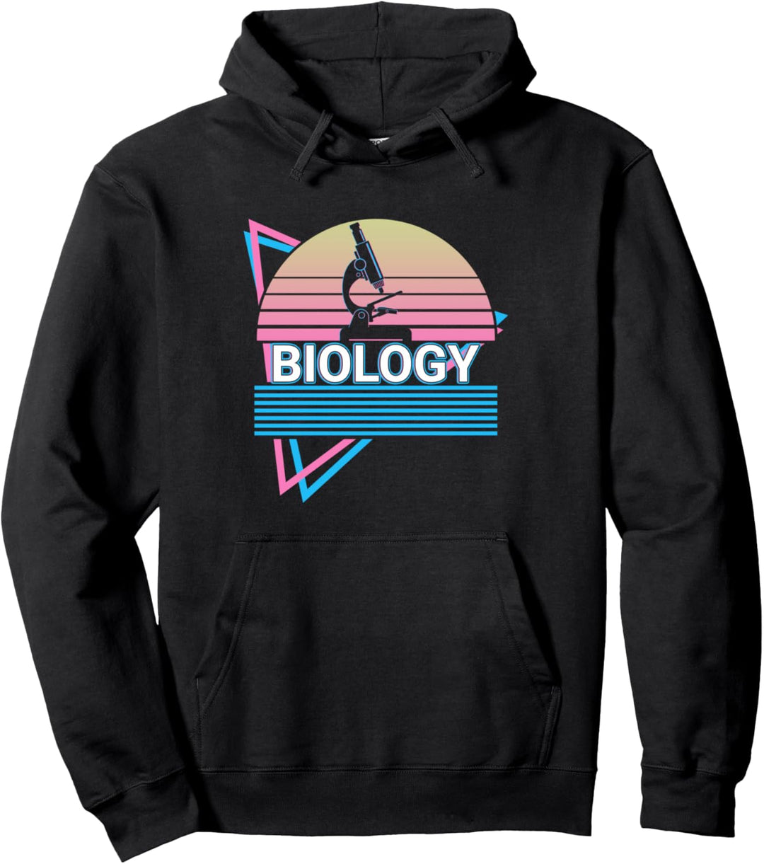 Biologie Retro Pullover Hoodie