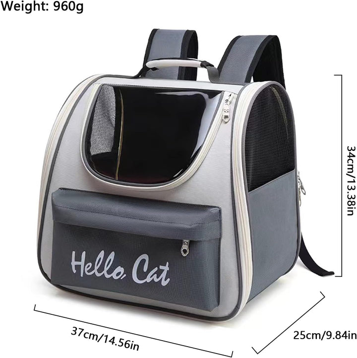 Katzenrucksack, Haustier Hunde Katzen Rucksack Raumkapsel,Tragbar Transportrucksack Transporttasche