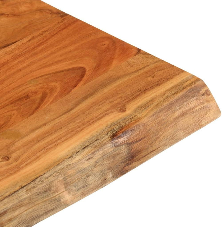 vidaXL Tischplatte, Holzplatte Quadratisch, Massivholzplatte für Bartisch Beistelltisch Esstisch, Er
