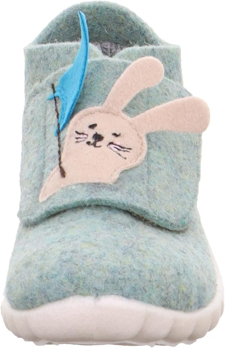 Superfit HAPPY 500295 Mädchen Hohe Hausschuhe 28 EU Hellgrün 7010, 28 EU Hellgrün 7010