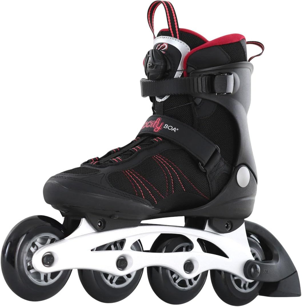 K2 Damen Velocity 84 Boa W Inline Skates EU: 39 (UK: 5.5 / US: 8) Black - Purple, EU: 39 (UK: 5.5 /