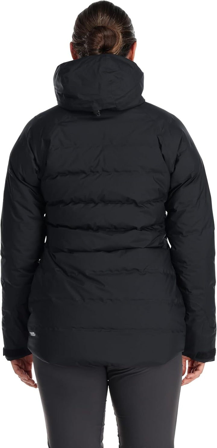 Rab Valiance Jacket Women 10 UK Damen black BL, 10 UK Damen black BL