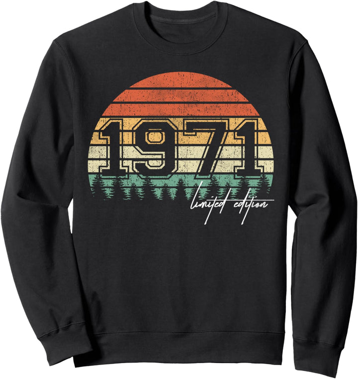 53. Geburtstag Mann Frau 53 Jahre 1971 Deko Lustig Geschenk Sweatshirt