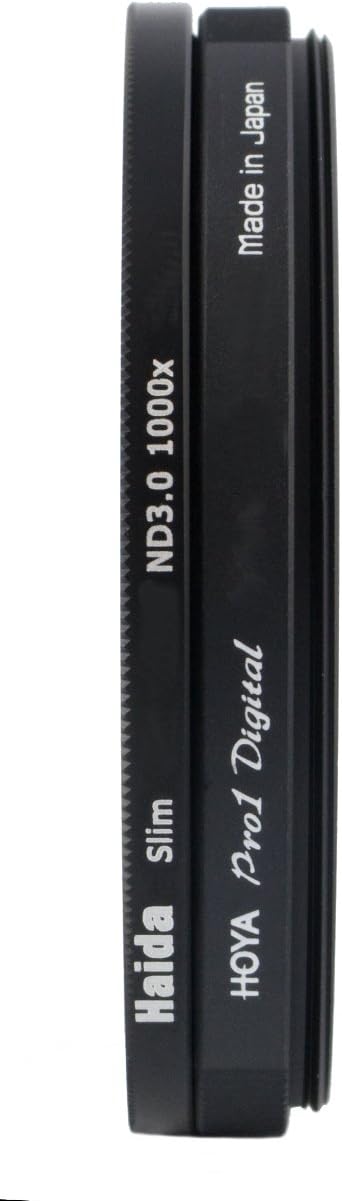 Haida Slim Neutral Graufilter Set bestehend aus ND8x, ND64x, ND1000x Filtern 82mm inkl. Stack Cap Fi
