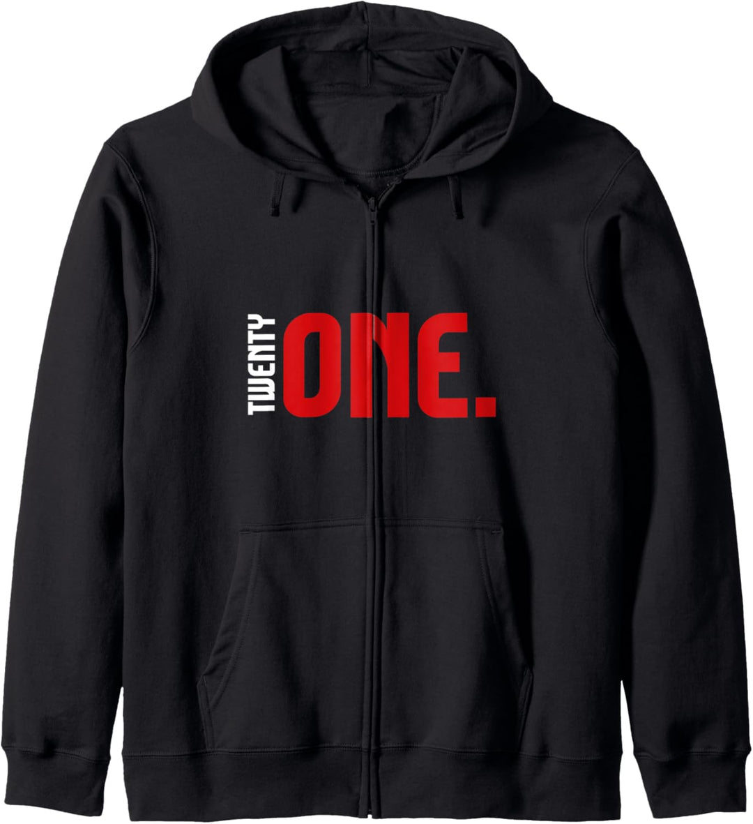 Geschenkideen zum 21. Geburtstag I Twentyone 21.Geburtstags Kapuzenjacke