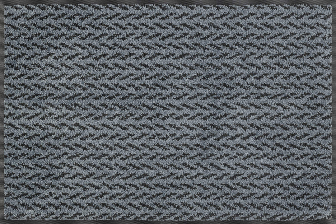 wash+dry Fussmatte, Duo Denim 50x75 cm, innen und aussen, waschbar 50x75cm, 50x75cm