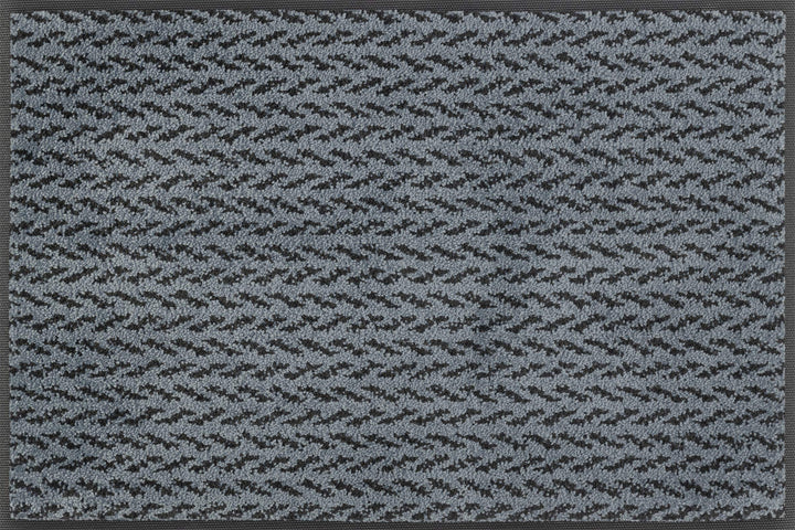 wash+dry Fussmatte, Duo Denim 50x75 cm, innen und aussen, waschbar 50x75cm, 50x75cm