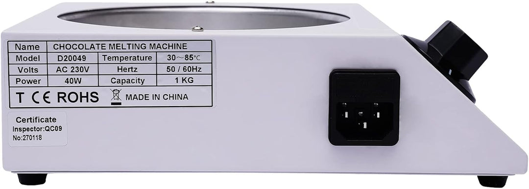 Elektrische Schokoladenschmelzer DIY Schokolade Schmelzgerät Süssigkeiten Schmelztiegel Temperierger