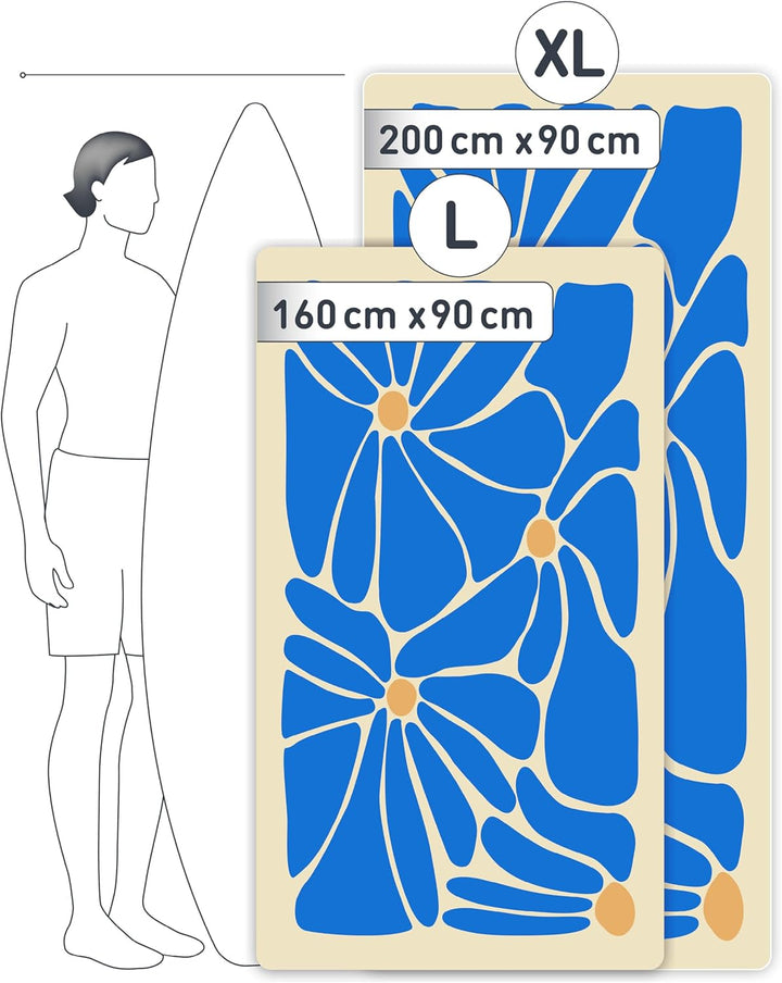 Fit-Flip Strandtuch XXL aus Mikrofaser - leicht und schnelltrocknend - 100% recyceltes Strandhandtuc