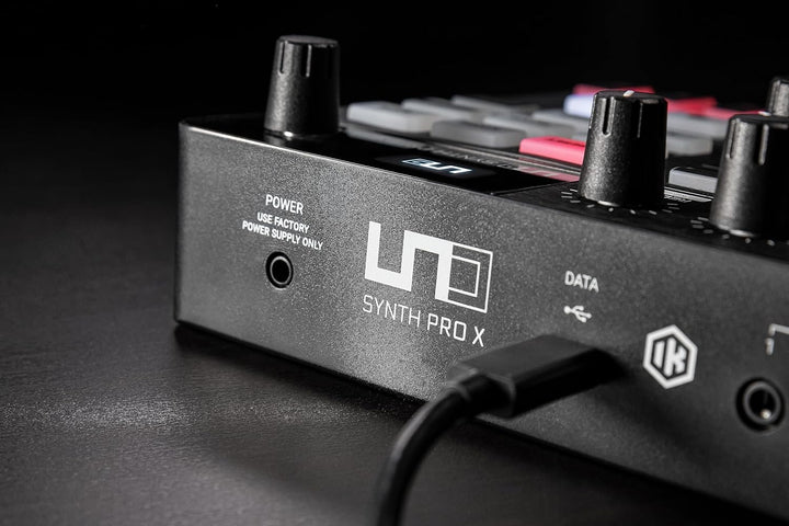 IK Multimedia UNO Synth PRO X, Paraphonic dual-filter analog synthesizer with paraphonic sequencer,