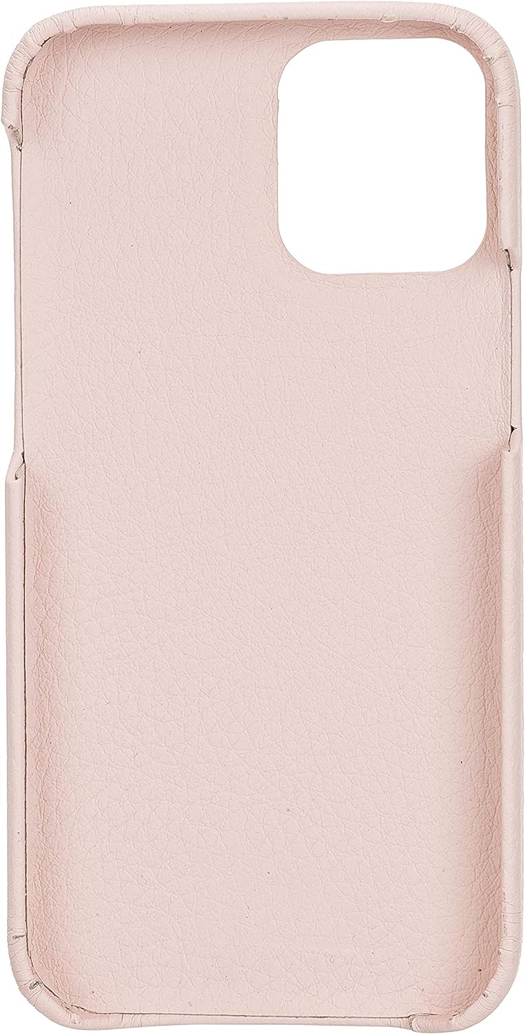 Solo Pelle Lederhülle kompatibel für iPhone 12 Mini in 5.4 Zoll abnehmbare Hülle (2in1) inkl. Karten