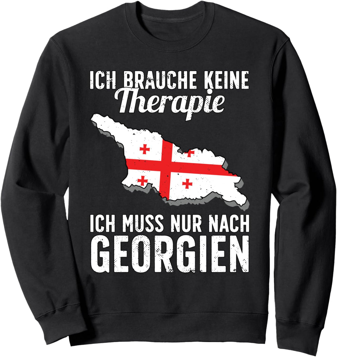 Georgische Flagge I Georgien Urlaub I Georgien Sweatshirt