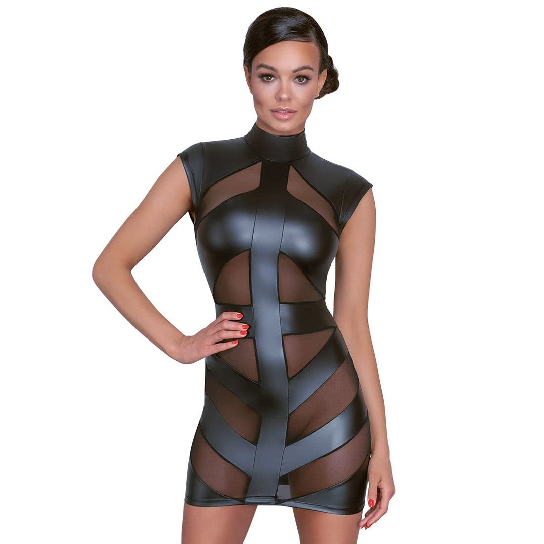 Cottelli PARTY Damen Kleid-27179051031 Kleid, Schwarz, M