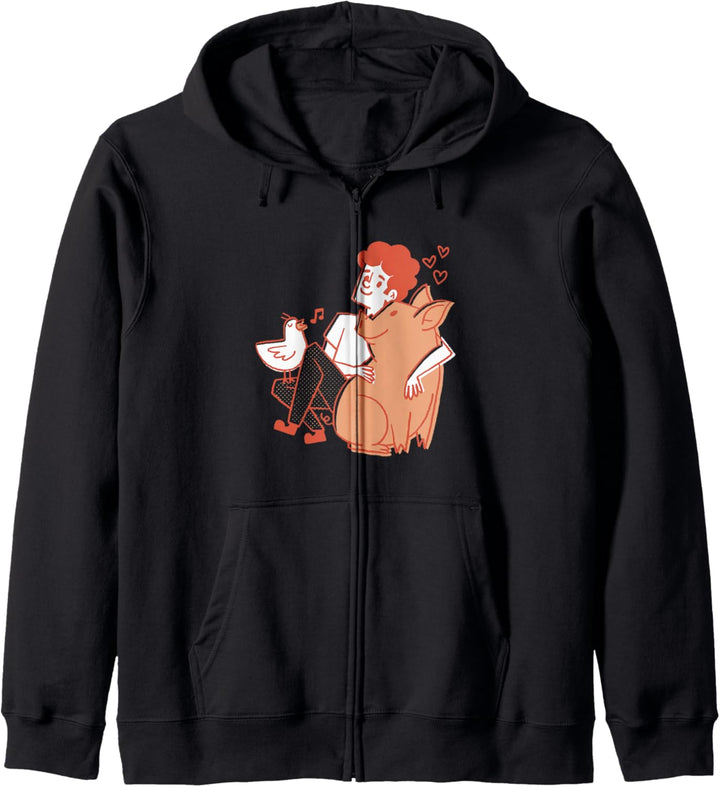 Veganismus, vegetarisch Kapuzenjacke