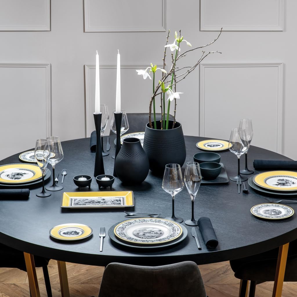 Villeroy & Boch – Audun Ferme, eleganter Speiseteller mit detaillierten Landschaftsbildern, Premium