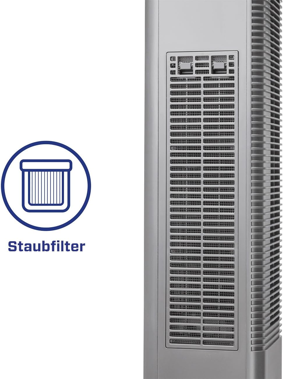 Clean Air Optima CA-904G Smart - 2in1: Design Heizlüfter - Heizen und Kühlen - Heizung: 1000/2000 Wa