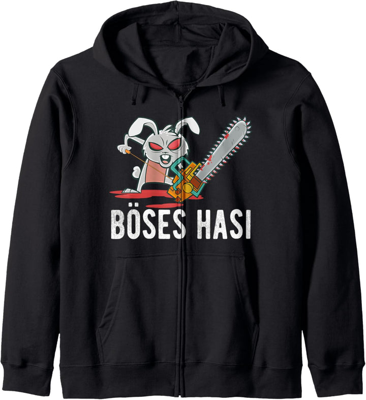 Böses Hasi Design - Böses Hasi Kapuzenjacke
