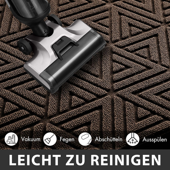 Yimobra Fussmatte für den Aussenbereich, strapazierfähige und langlebige Eingangsmatte für den Ausse