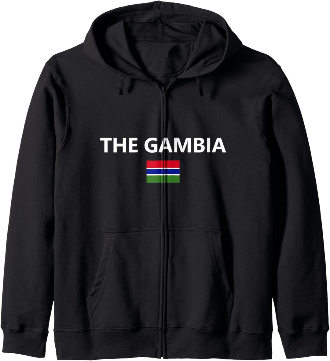 The Gambia Flagge Land Flag Country Kapuzenjacke