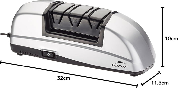 Lacor 69261 Messer Schärfmaschine 32 x 11.5 x 10 cm, 32 x 11.5 x 10 cm
