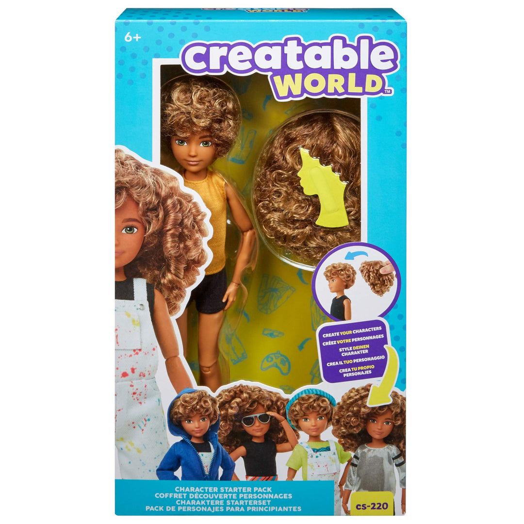 Mattel Creatable World GKV43 - Charakter Starter Set #4 Mehrfarbig