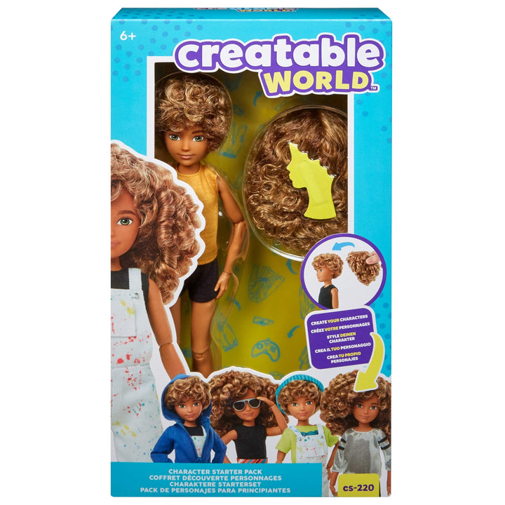 Mattel Creatable World GKV43 - Charakter Starter Set #4 Mehrfarbig