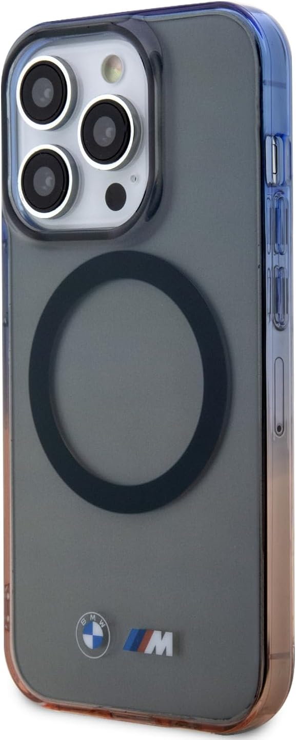 BMW BMHMP14LHTGE hülle für iPhone 14 Pro 6.1" grau hardcase Gradient Bumper