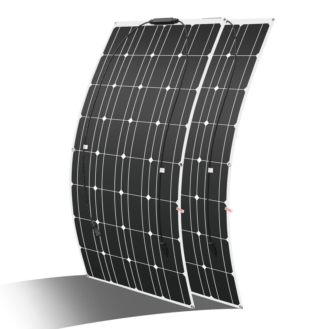 200W Flexible Solar Panel 18V Monokristallines Solarmodul Solarpanels sind geeignet für 12V Batteri