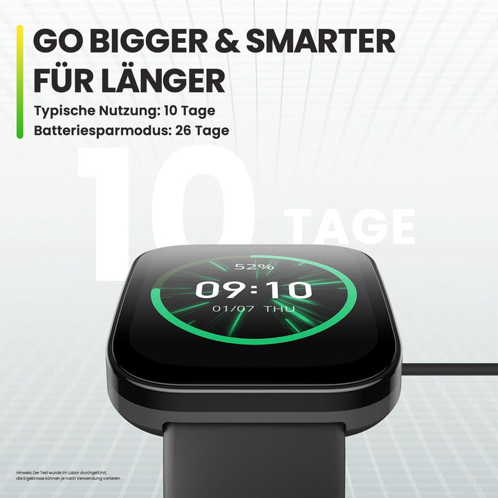 Amazfit Bip 5 Smartwatch mit Herzfrequenz, 1,91" Display mit 120 Sportmodi, Bluetooth-Anruf, GPS &amp; 4