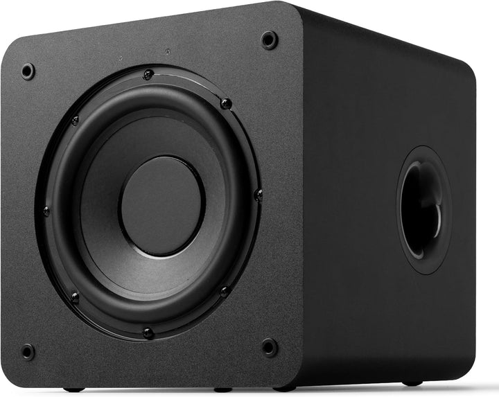 Audizio SW80D Subwoofer Aktiv - 160 Watt - 8 Zoll, Leistungsstarker Aktiv Subwoofer Heimkino - Für K