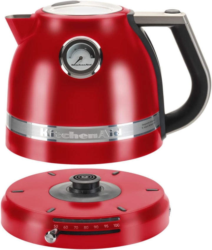 KitchenAid 5KEK1522EER Wasserkocher Serie Artisan, empire rot 1.5 Liter Empire Rot, 1.5 Liter Empire