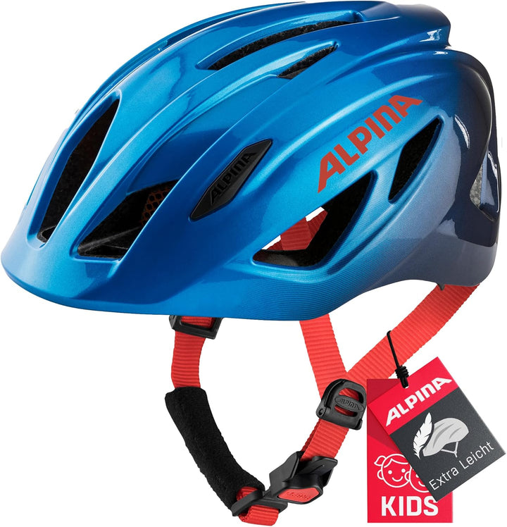ALPINA PICO - Leichter, Optimal Klimatisierter & Bruchfester Fahrradhelm Mit Fliegennetz Für Kinder