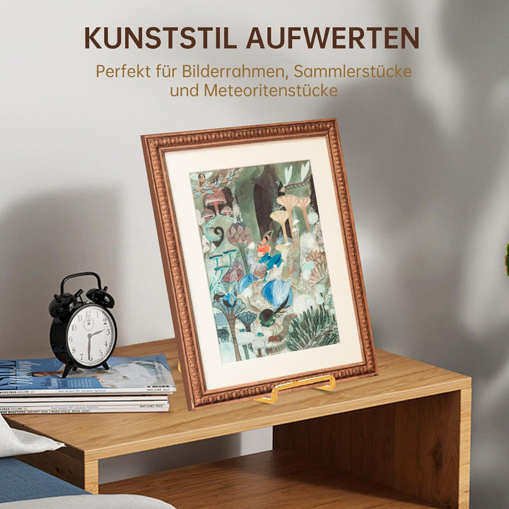 Staffelei Aufsteller Teller Ständer Metall - 3 Stück Tellerständer - Deko Tellerhalter - Dekoteller