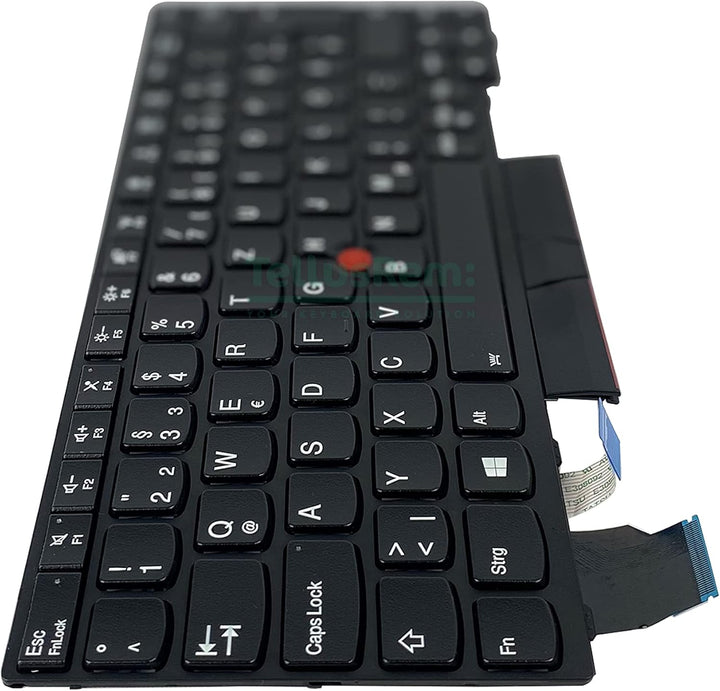 ersatztastatur Deutsche Hintergrundbeleuchtung für Lenovo Thinkpad X280 X390 X395 Backlit Deutsche,
